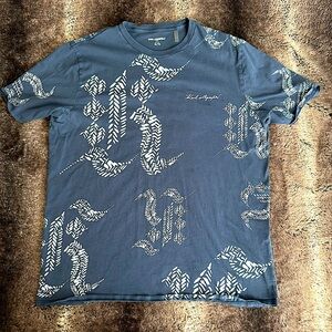 Karl Lagerfeld Blue Short Sleeved T-Shirt